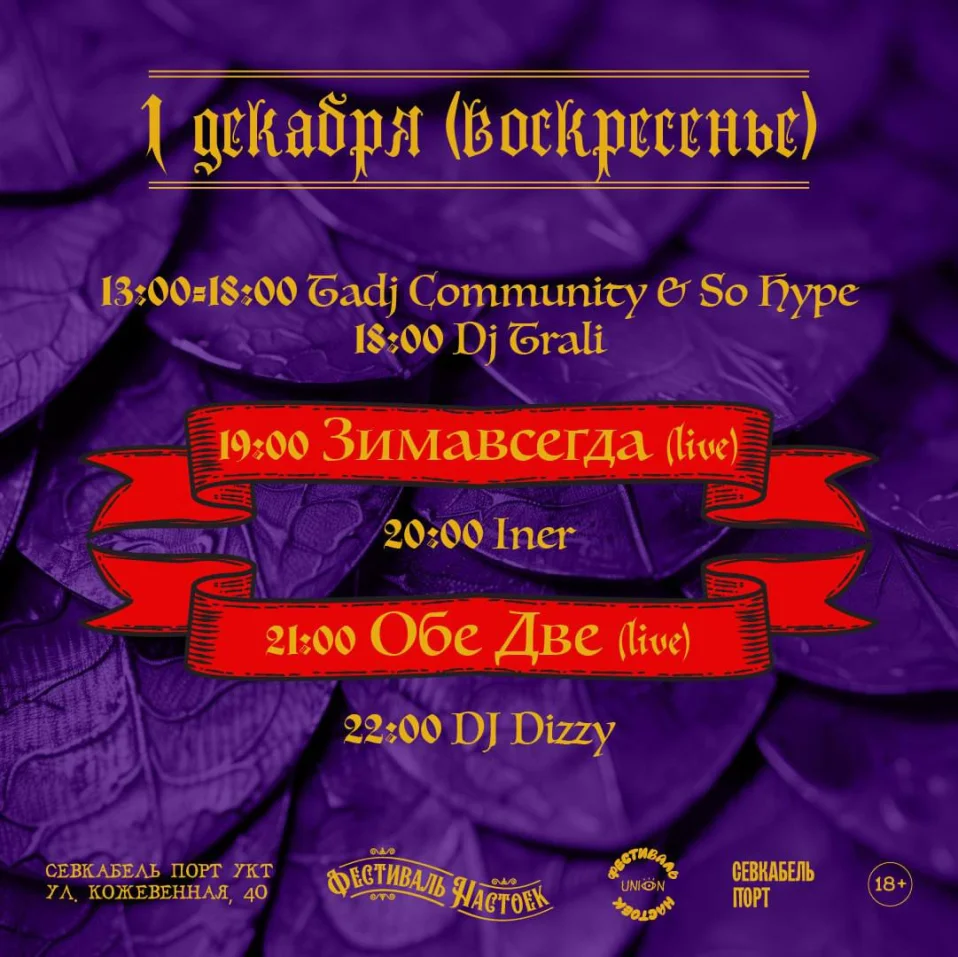 Фестиваль Настоек (Воскресенье) 