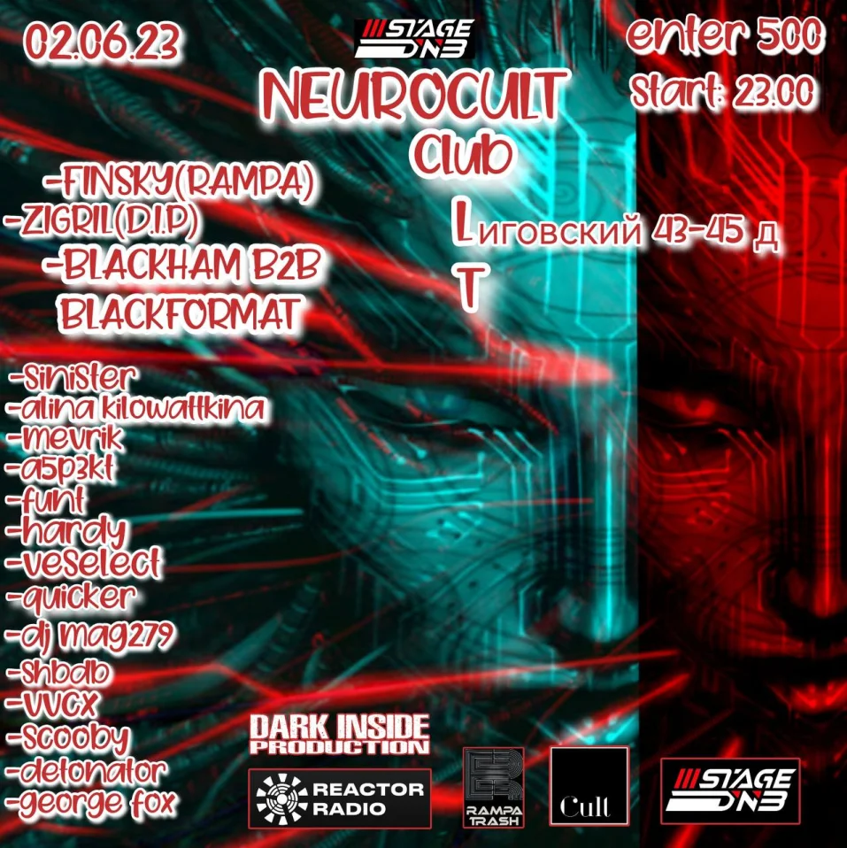 3StageDNB presents: NEUROCULT