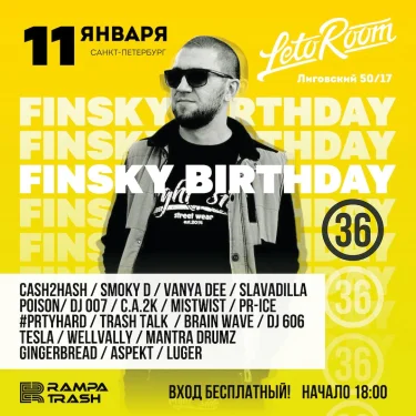 Finsky Birthday