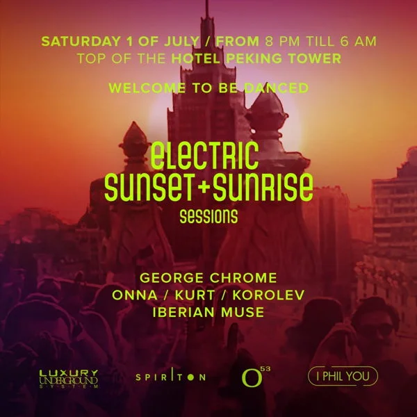 ELECTRIC SUNSET + SUNRISE