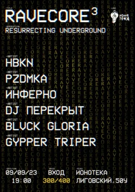 RAVECORE 3. RESURRECTING UNDERGROUND