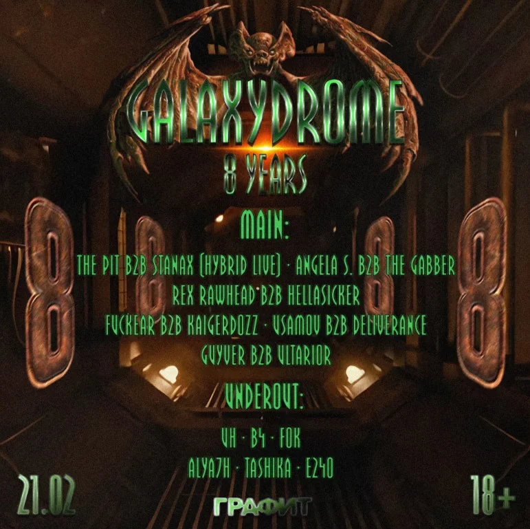 GALAXYDROME : 8 YEARS