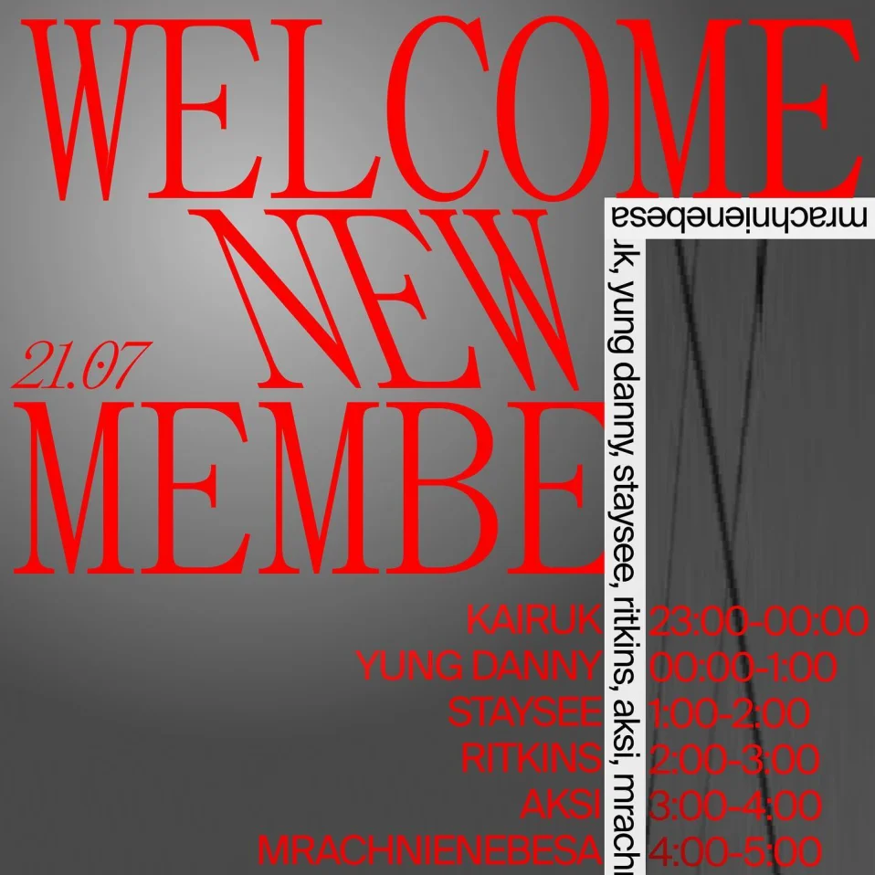 Welcome New Membe