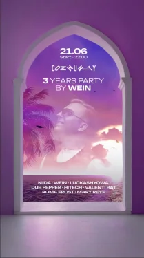 3 YEARS PARTY BY WEIN