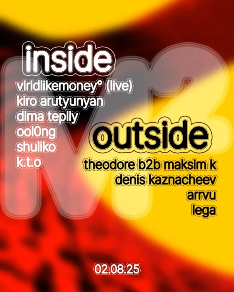 outside