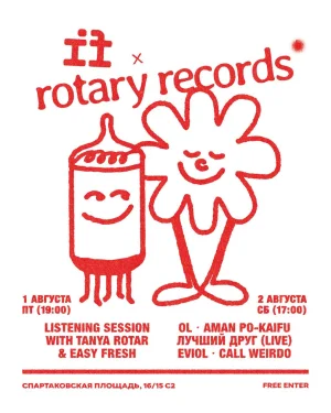 IF x Rotary Records