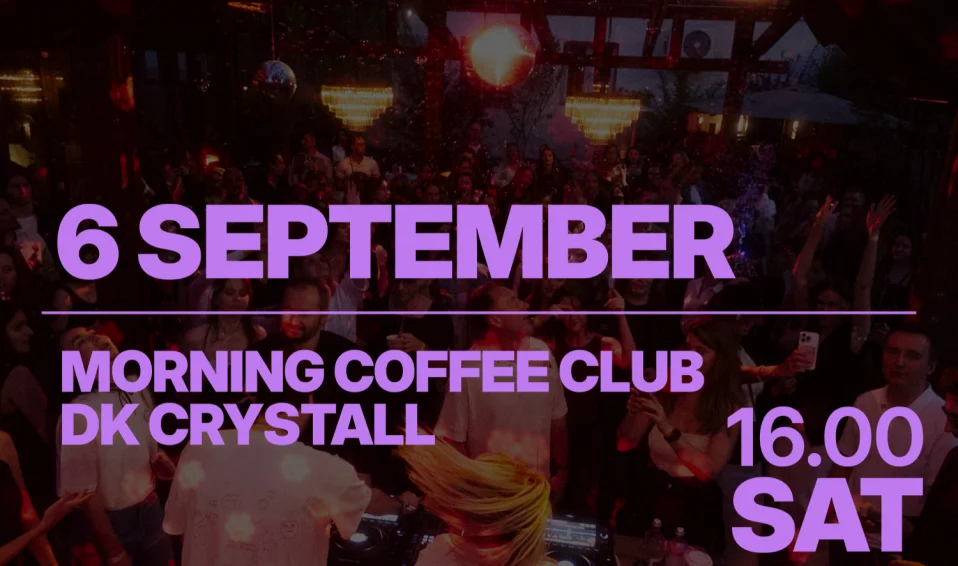 Morning Coffee Club x DK Crystall