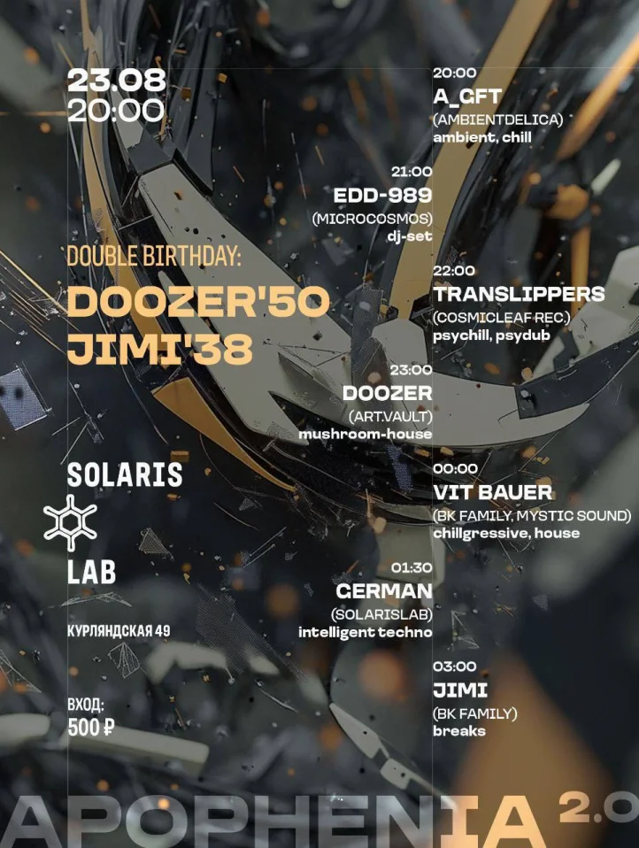 Double birthday: DOOZER & JIMI