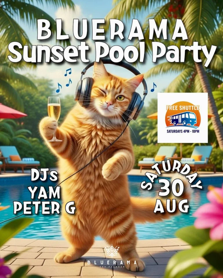 SUNSET POOL PARTY