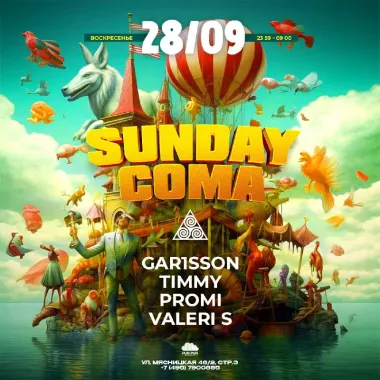  SUNDAY COMA poster