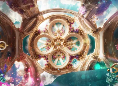 ODYSSEY OF FLOWERS Бал цветов poster