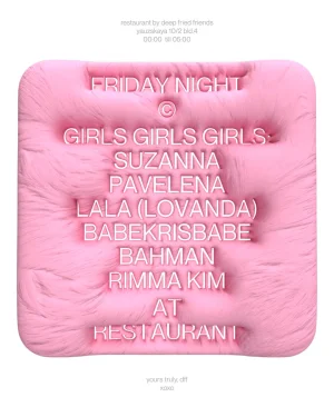 GIRLS, GIRLS, GIRLS