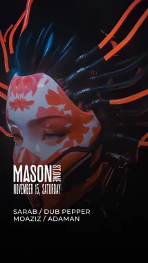 MASON ST.ONE A'NT SAINT poster