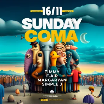 SUNDAY COMA poster