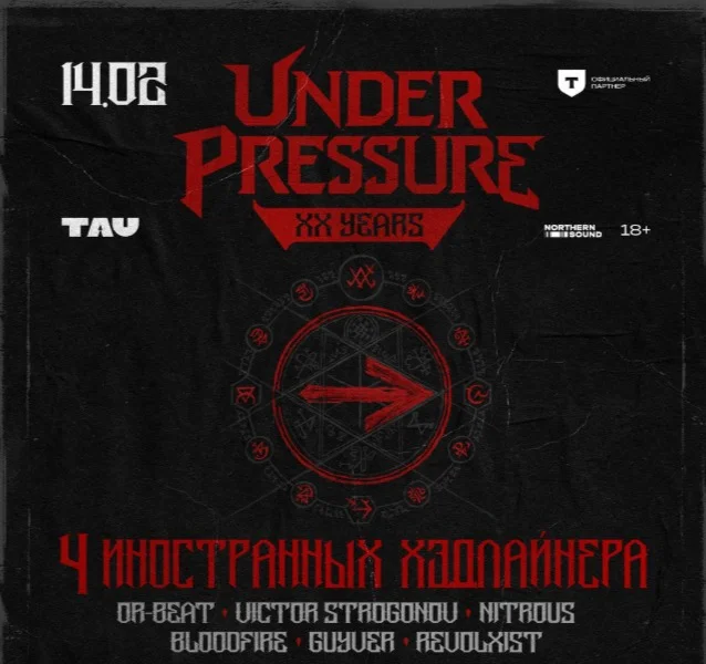 UNDER PRESSURE: XX years