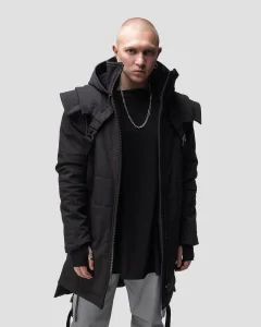 Парка Сёгун / Shogun / черная мужская, цвет черный, размер 52