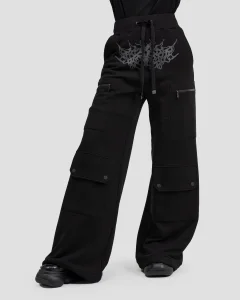 Брюки Мираж / Mirage / черные женские, цвет черный, размер 42