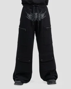 Брюки Мираж / Mirage / черные мужские, цвет черный, размер 50