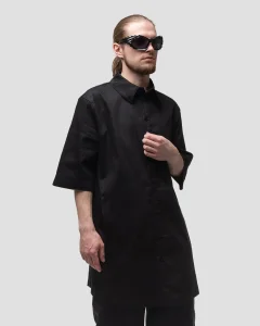 Рубашка Бусидо / Busido / черная мужская, цвет черный, размер 44