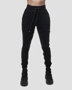 Джоггеры Дельта / Delta / черные женские, цвет черный, размер 40