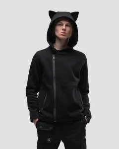 Толстовка Кэт / Cat / черная мужская, цвет черный, размер 46