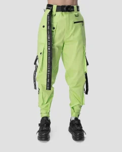 Брюки  Джангл / Jungle / зеленые женские, цвет зеленый, размер 40