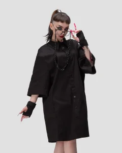 Рубашка Бусидо / Busido / черная женская, цвет черный, размер 42