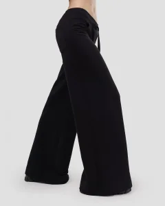 Брюки клеш Бейс / Base / черные женские, цвет черный, размер 38