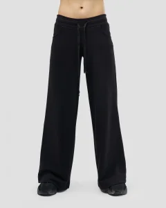 Брюки клеш Бейс / Base / черные мужские, цвет черный, размер 40