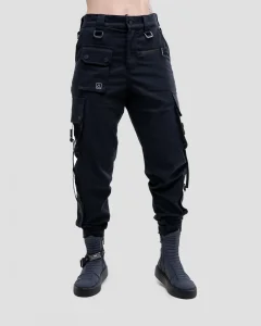 Брюки Джангл / Jungle / черные женские, цвет черный, размер 50