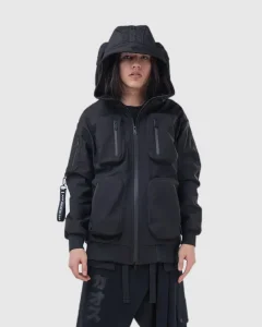 Куртка Гэп / Gap / черная мужская, цвет черный, размер 42