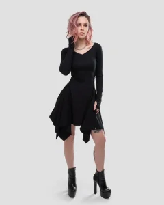 Платье Септима / Septima / черное женское, цвет черный, размер 40