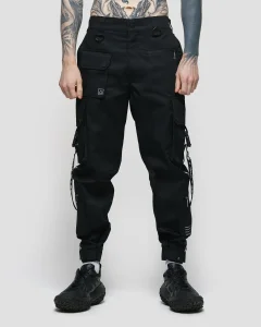 Брюки Джангл / Jungle / черные мужские, цвет черный, размер 48
