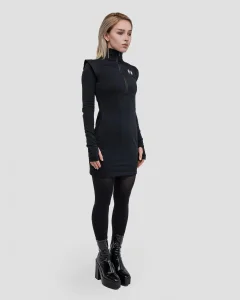 Платье Саунд СЛ / Sound SL / черное женское, цвет черный, размер 48