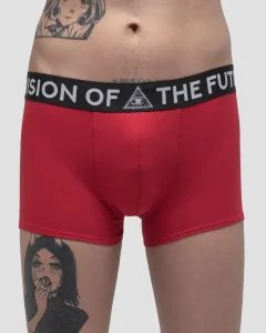 Трусы - боксеры Брифс / Briefs / красные мужские, цвет красный, размер 46
