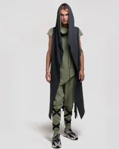 Мантия-жилетка Роуг / Rogue / серая мужская, цвет темно-серый, размер 46