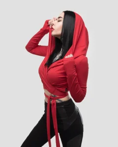 Болеро Ассассин / Assassin / красное женское, цвет красный, размер 44