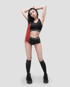 Трусы-шорты Альфа / Alpha / черные женские, цвет черный, размер 40