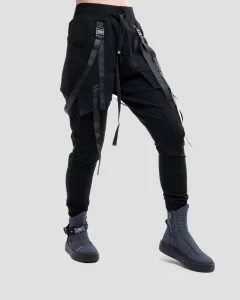 Джоггеры Октагон Риборн / Octagone Reborn / черные женские, цвет черный, размер 50