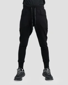 Джоггеры Куб / Cube / черные мужские, цвет черный, размер 46