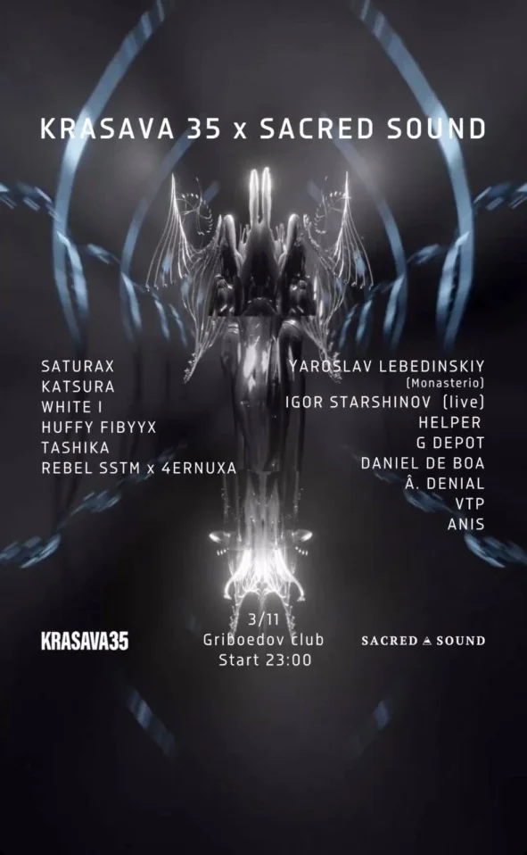 Krasava 35 x Sacred Sound