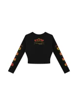 УКОРОЧЕННЫЙ ТОП | BDSM BLC  (ИГРЫ НА СТОЛЕ, ЧЕРНЫЙ)