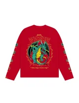 ЛОНГСЛИВ | BDSM RED  (ИГРЫ НА СТОЛЕ, КРАСНЫЙ)