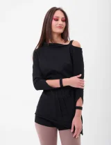 Туника ДЖ черная - S - Черный