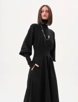 Платье ПРЕПОДОБНАЯ МАТЬ черное - M/L - Черный