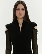 Платье СПИРАЛЬ 2.0 черное - M - Черный