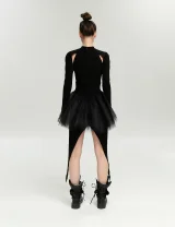 Платье БАЛЕТ черное - S - Черный