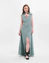 Летнее платье Лабрия бирюза - XS - Бирюза