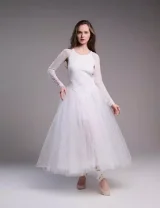 Платье Ла-Ла белое - XS - Белый