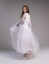 Платье Ла-Ла белое - M - Белый